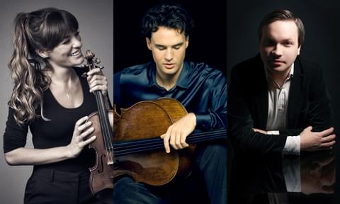 Nicola Benedetti, Leonard Elschenbroich and Alexei Grynuyuk